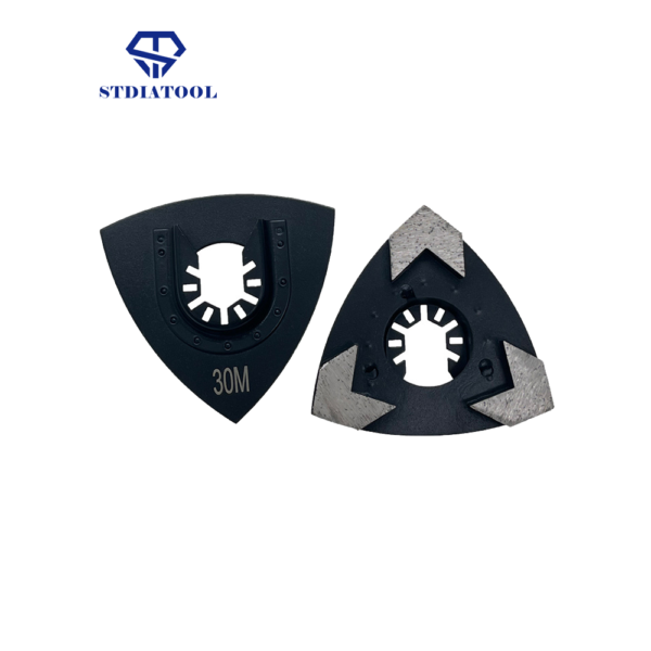 Triangular Metal Diamond Arrow Shape Grinding Disc