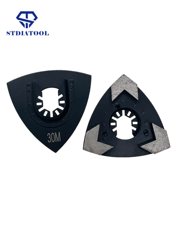 Triangular Metal Diamond Arrow Shape Grinding Disc