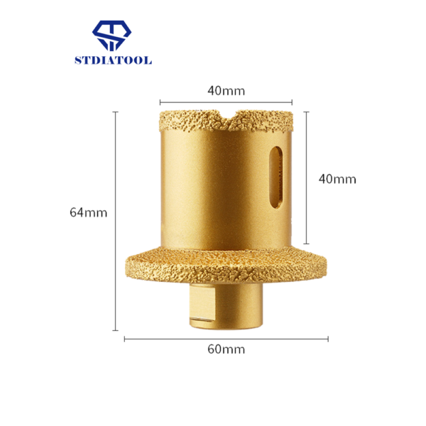 Brazed Diamond Basin Drill Bit