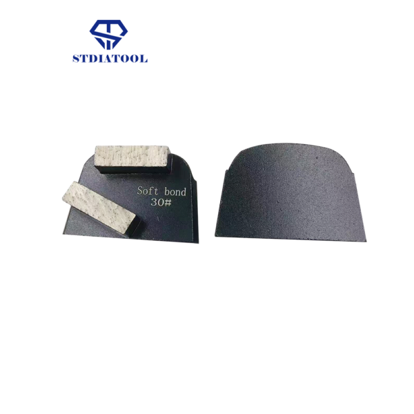 2 segment diamond grinding disc for Lavia grinder