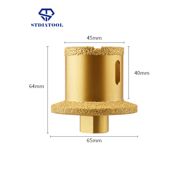 Brazed Diamond Basin Drill Bit