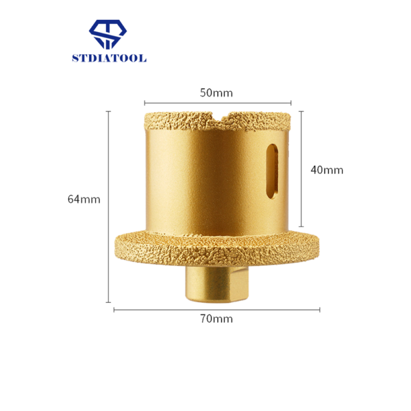 Brazed Diamond Basin Drill Bit