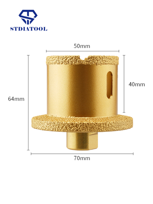 Brazed Diamond Basin Drill Bit