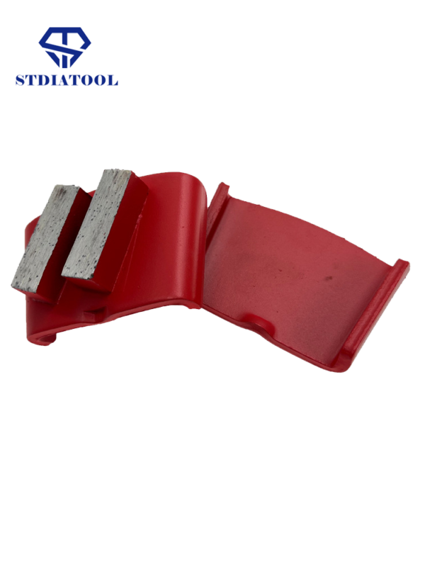 HTC diamond grinding block metal grinding disc-2 segment