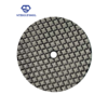 4 inch diamond dry polishing pads-Cold pressed plum blossom shape