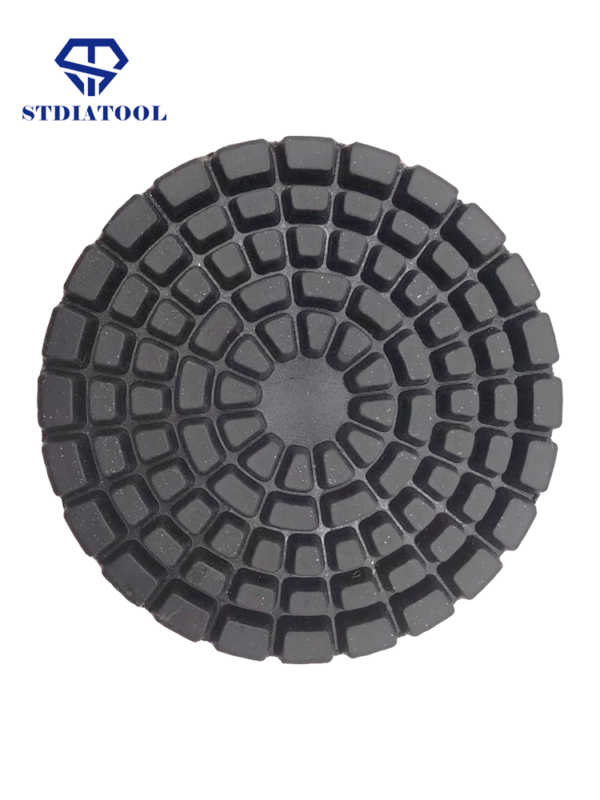 4 inch diamond WET polishing pads-Straight-T:8mm