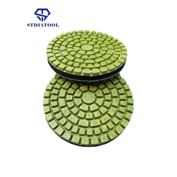 3 inch diamond  polishing pads T:8MM