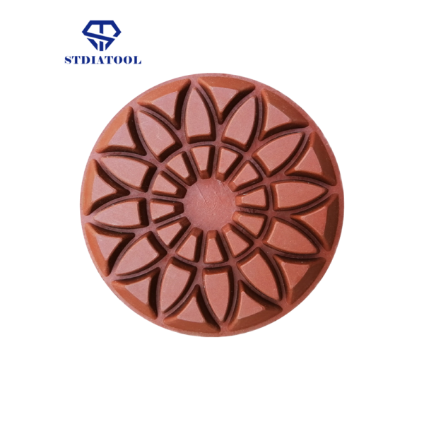 3 inch diamond  polishing pads T:8MM
