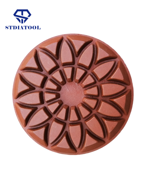 3 inch diamond  polishing pads T:8MM
