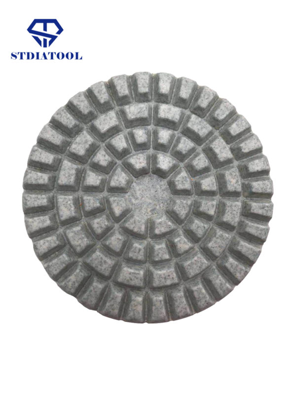 4 inch diamond  DRY polishing pads T:8MM